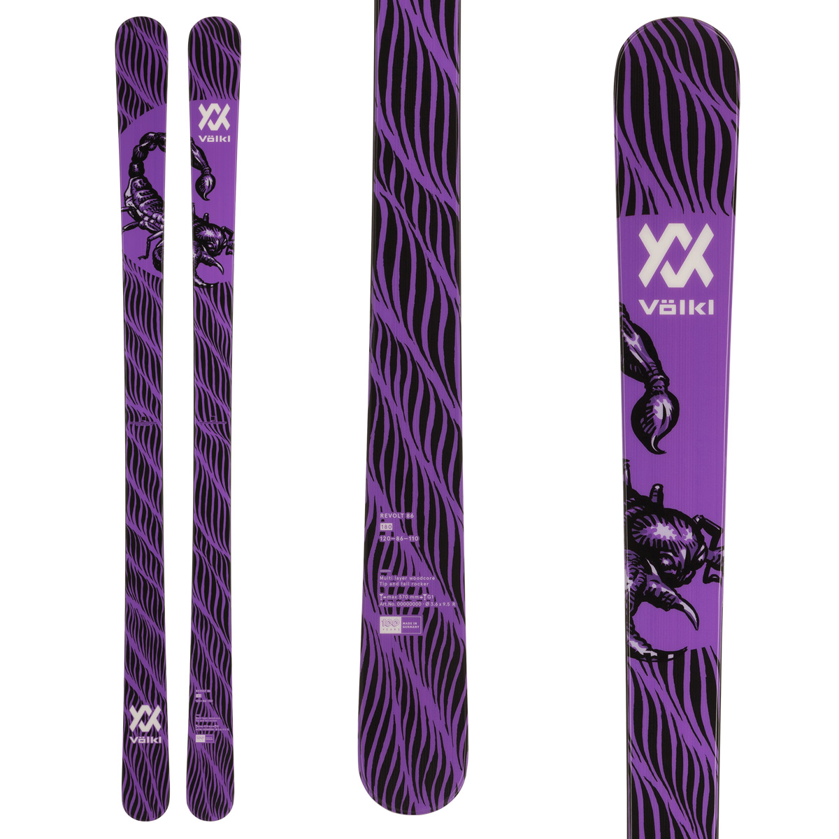 VOLKL　COOL　158cm VOLKL〔Skis〕＜2024＞REVOLT 86 SCORPION / V2310160000148 / - Ski