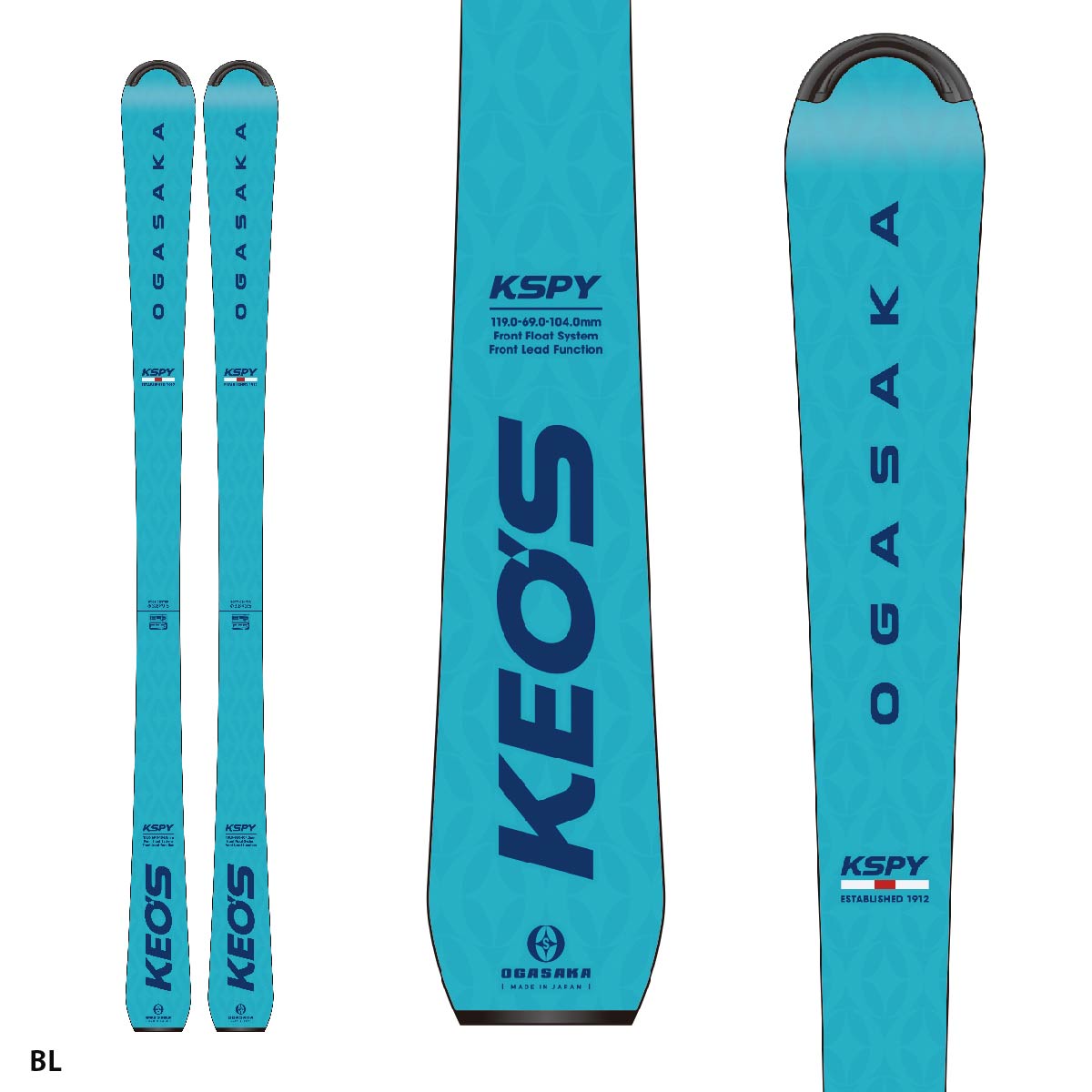 特殊原因不能發海外】OGASAKA〔滑雪板〕＜2025＞KEO'S KS-PY