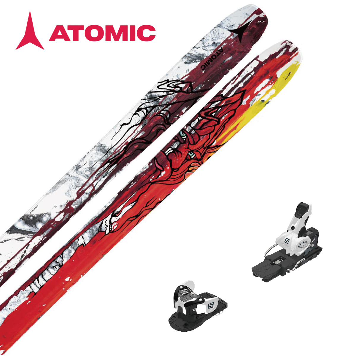 ATOMIC〔Skis〕＜2024＞BENT 110 + ATOMIC WARDEN MNC 13