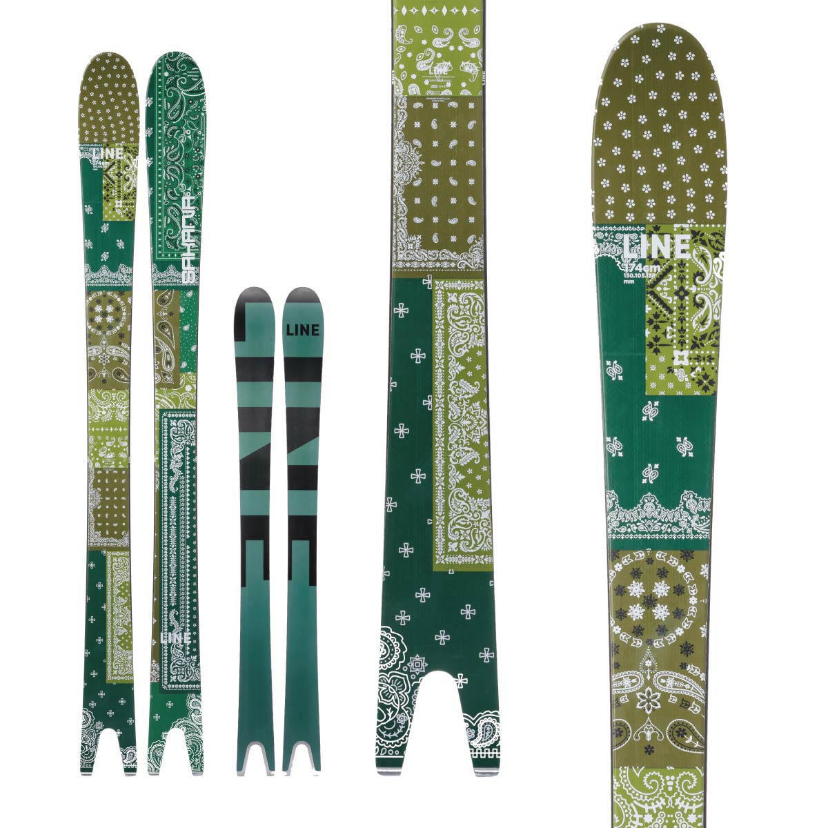 LINE〔Skis〕＜2025＞SAKANA + ATTACK 14 - Ski Shop - Japanese Brand
