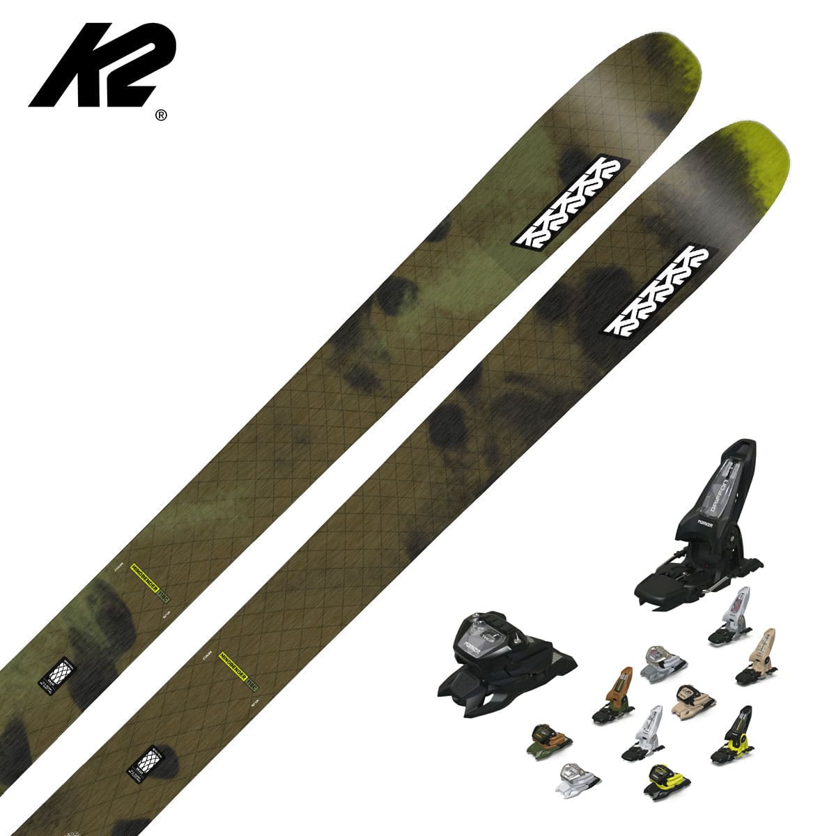 K2〔滑雪板〕＜2025＞MINDBENDER 116C + GRIFFON 13