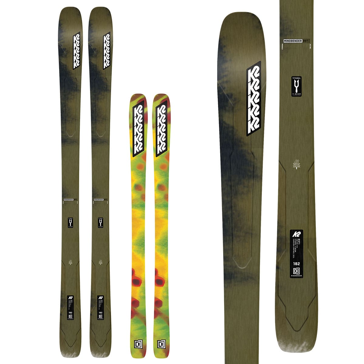 K2〔Skis〕＜2025＞MINDBENDER 89Ti + GRIFFON 13 - Ski Shop