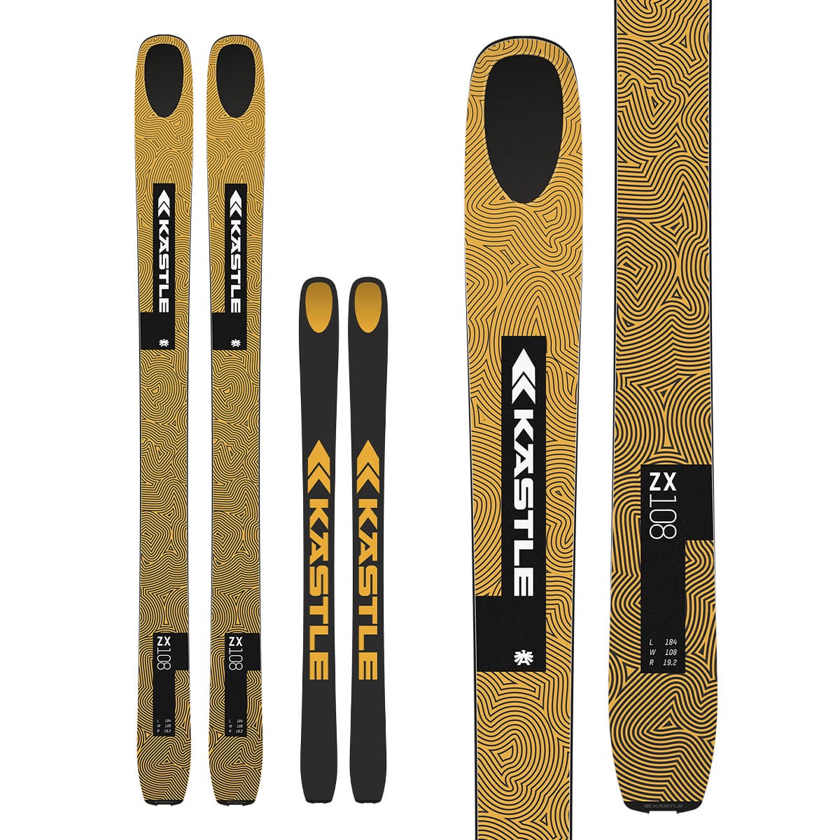 N〕KASTLE＜2025＞ZX 108 / AZ10823 + ATTACK 14 GW - Ski Shop