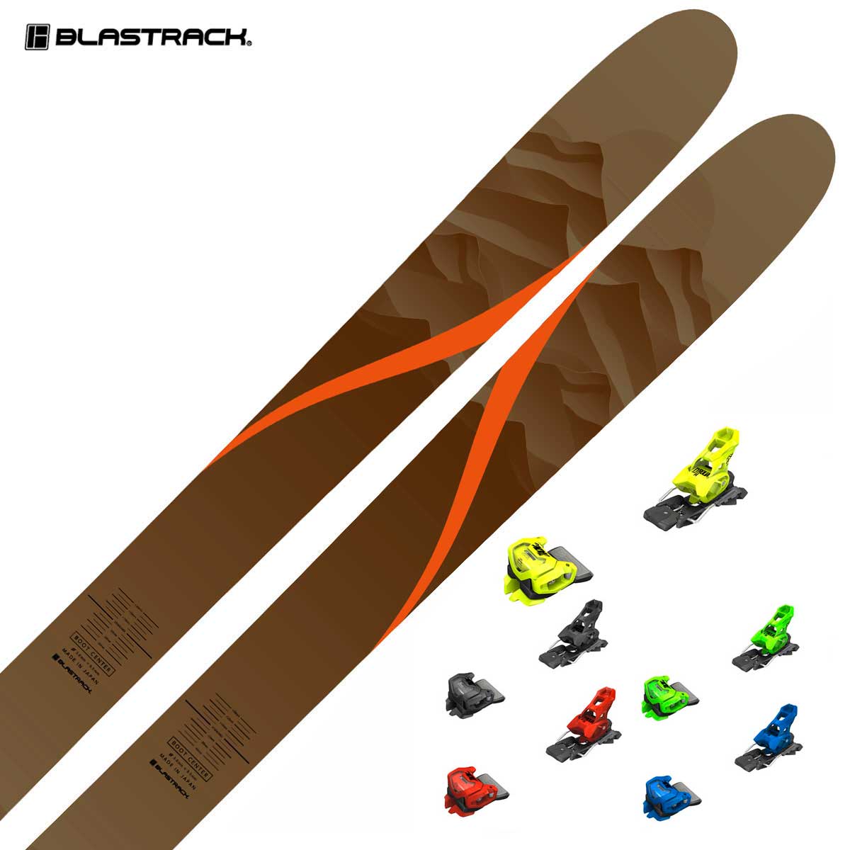 BLASTRACK〔滑雪板〕＜2025＞MASSIVE 116 + ATTACK 14