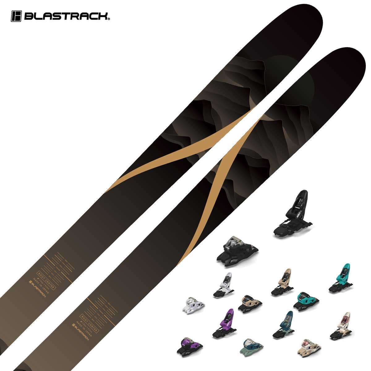 BLASTRACK〔滑雪板〕＜2025＞MASSIVE 106 + SQUIRE 11