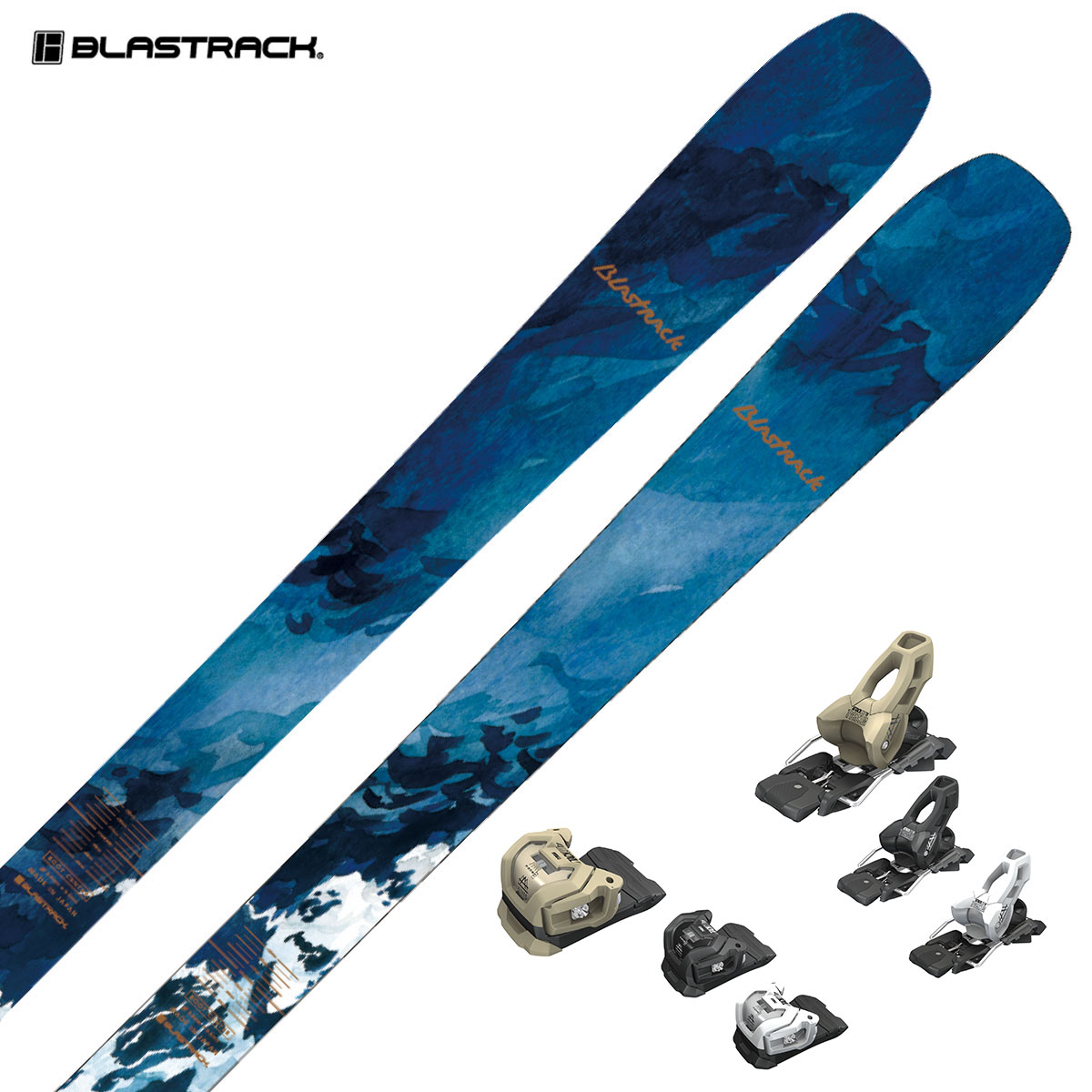 〔N〕BLASTRACK〔Skis〕＜2025＞FARTHER + ATTACK LYT 11 GW
