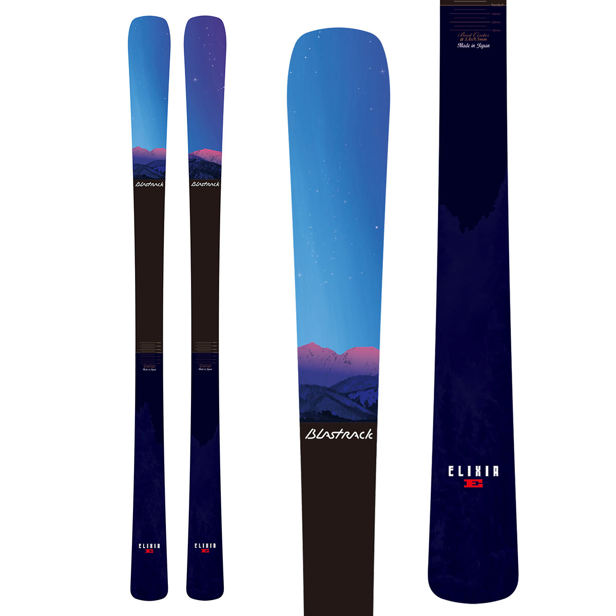 BLASTRACK〔Skis〕＜2025＞ELIXIR/E + SQUIRE 11 - Ski Shop