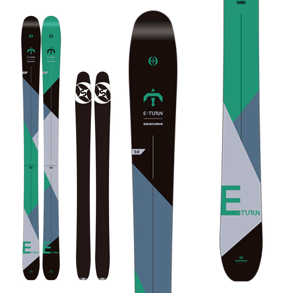 No Overseas Shipping】OGASAKA〔Skis〕＜2025＞E-TURN ET-9.8/Y +