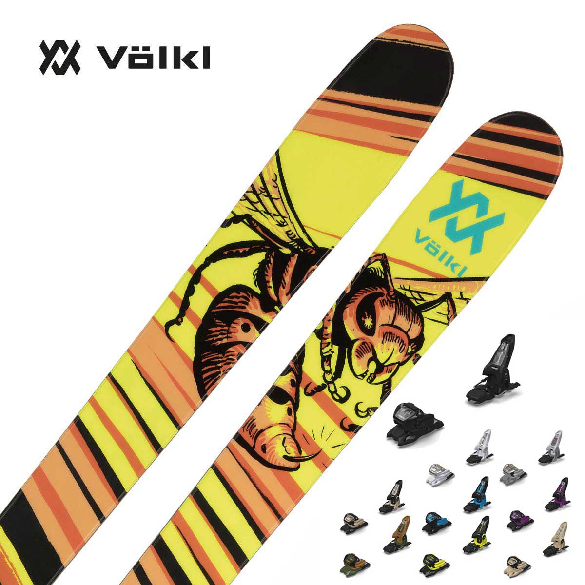 VOLKL〔Skis〕＜2024＞REVOLT 96 / V2310153000 + GRIFFON 13 - Ski