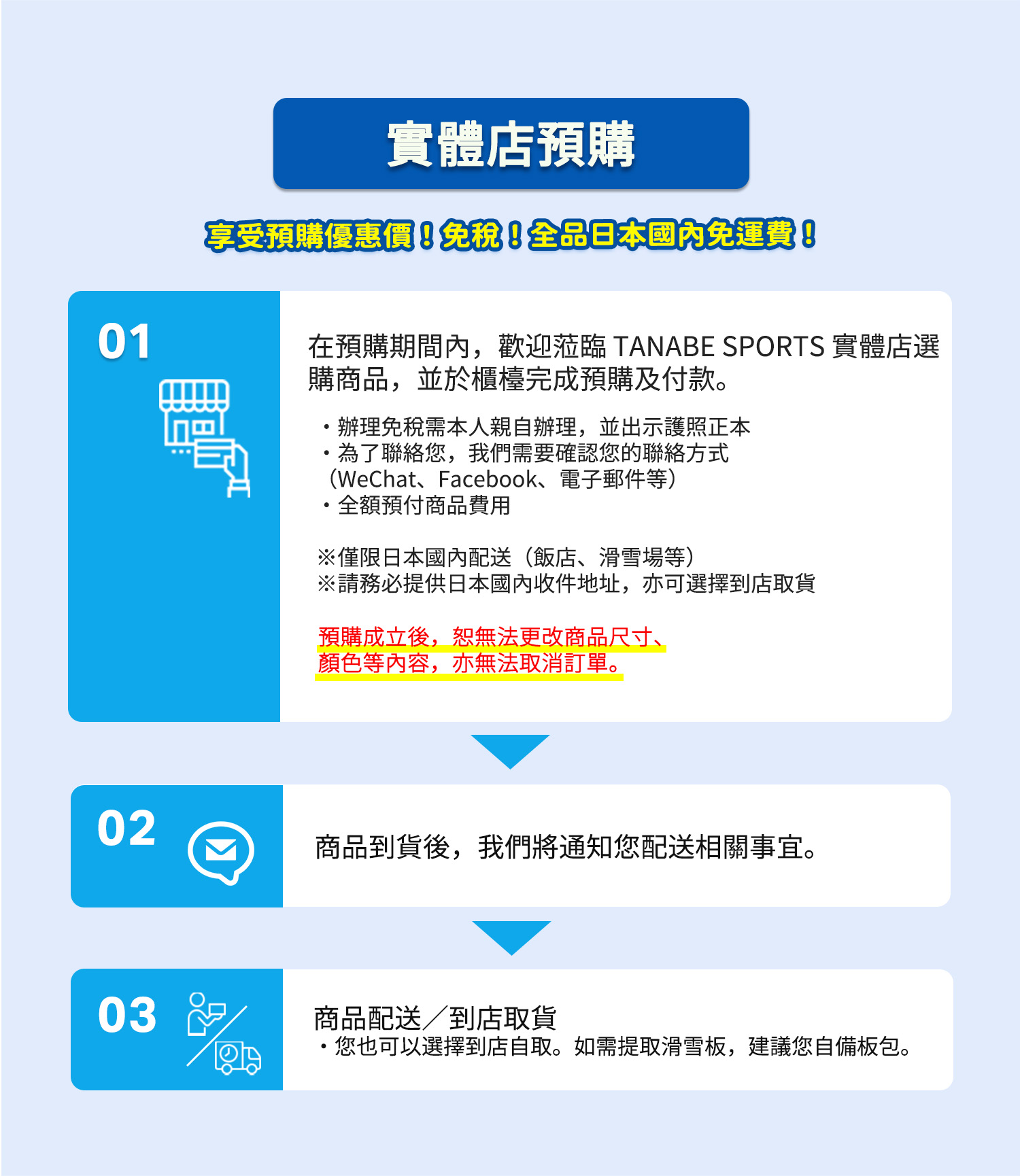 實體店鋪預約