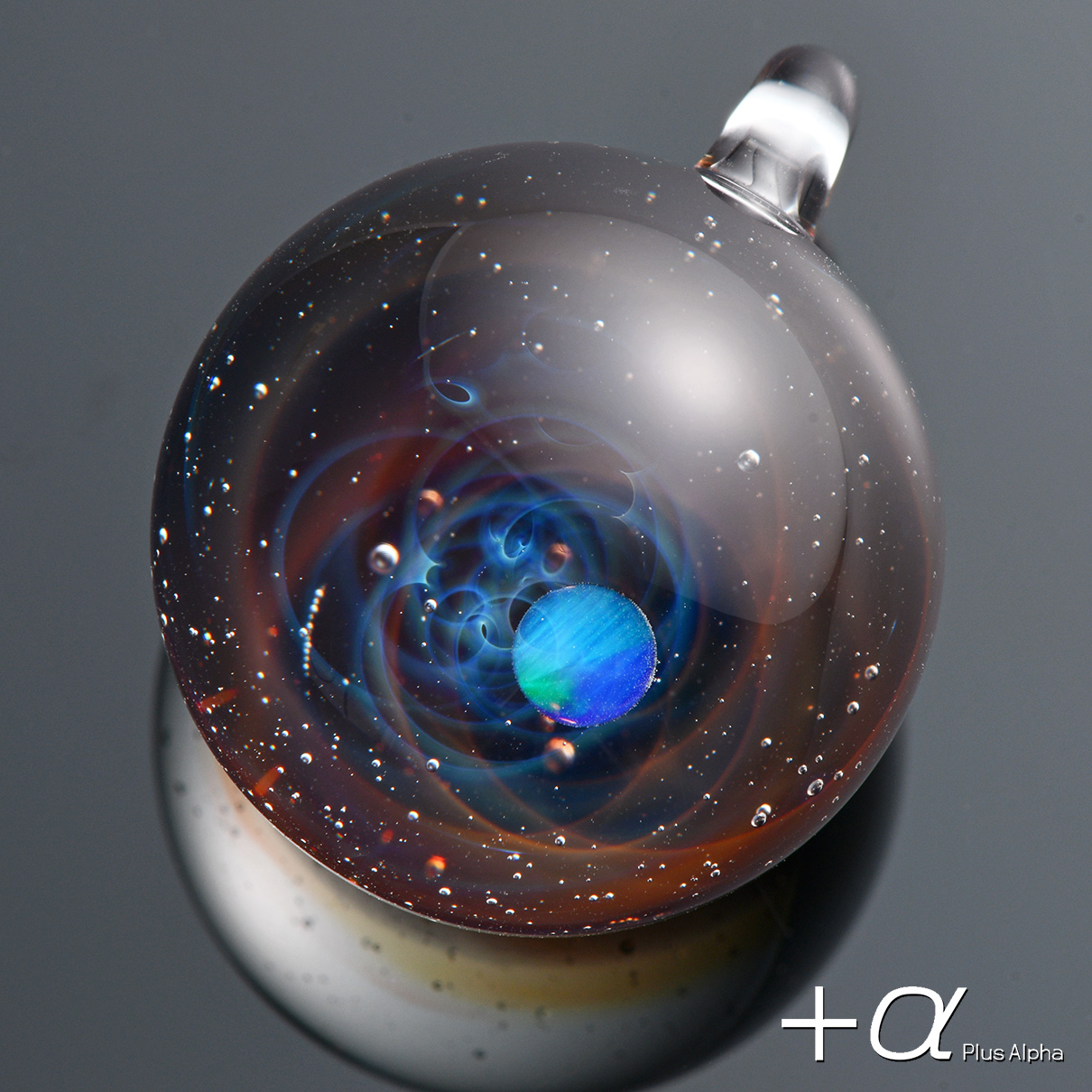 SpaceGlass Pendant Crystal opal