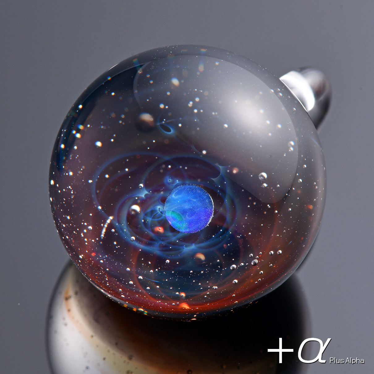 SpaceGlass Pendant Crystal opal