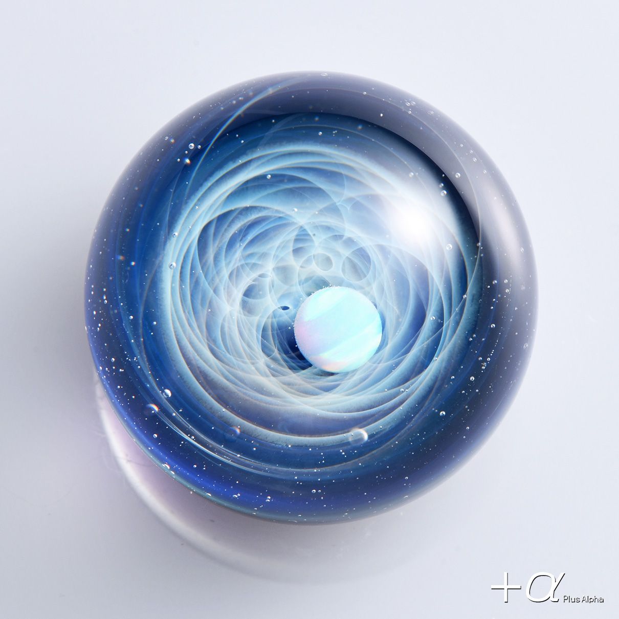 SpaceGlass Bracelet White Opal