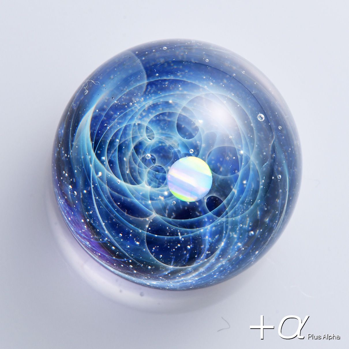 SpaceGlass Bracelet White Opal