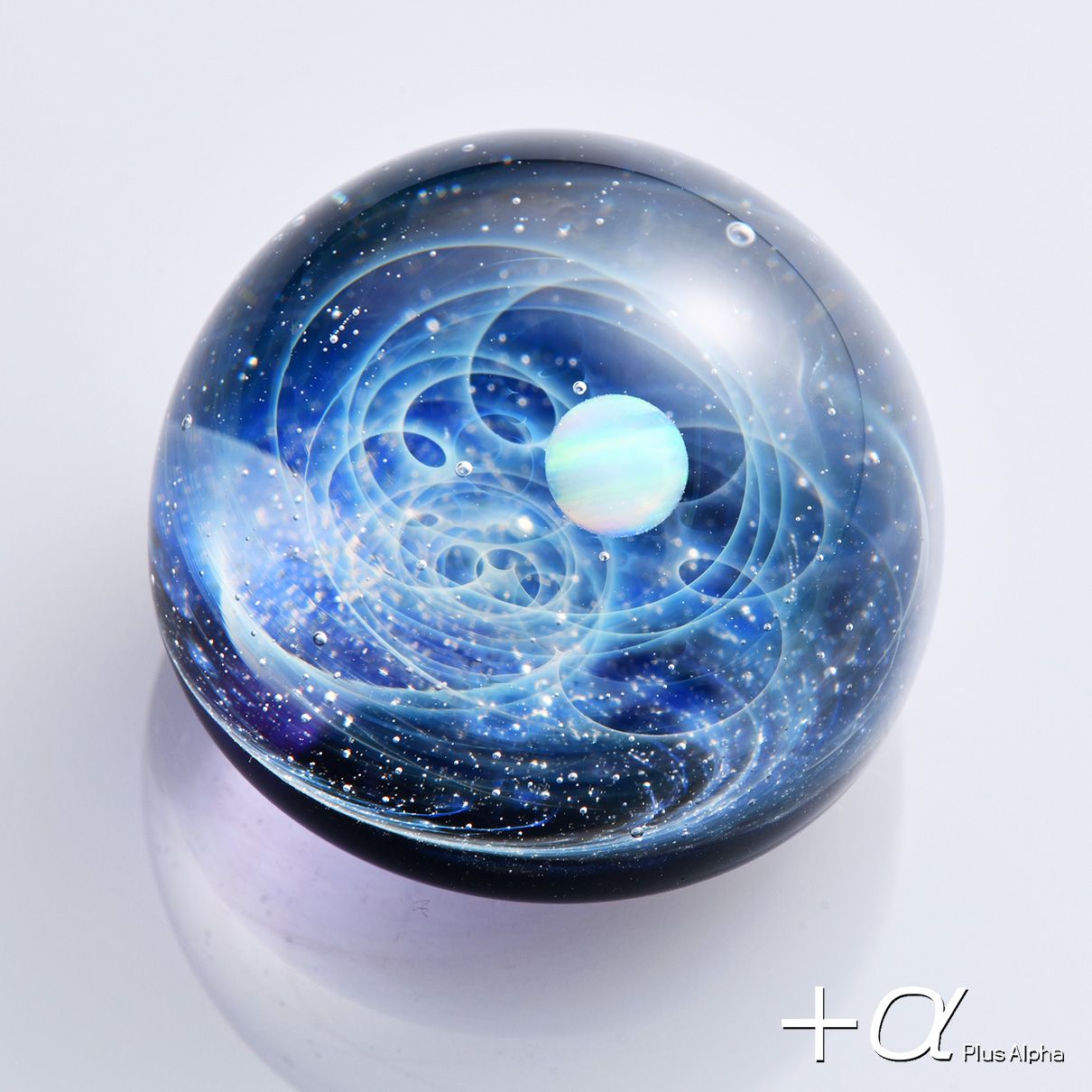 SpaceGlass Bracelet White Opal