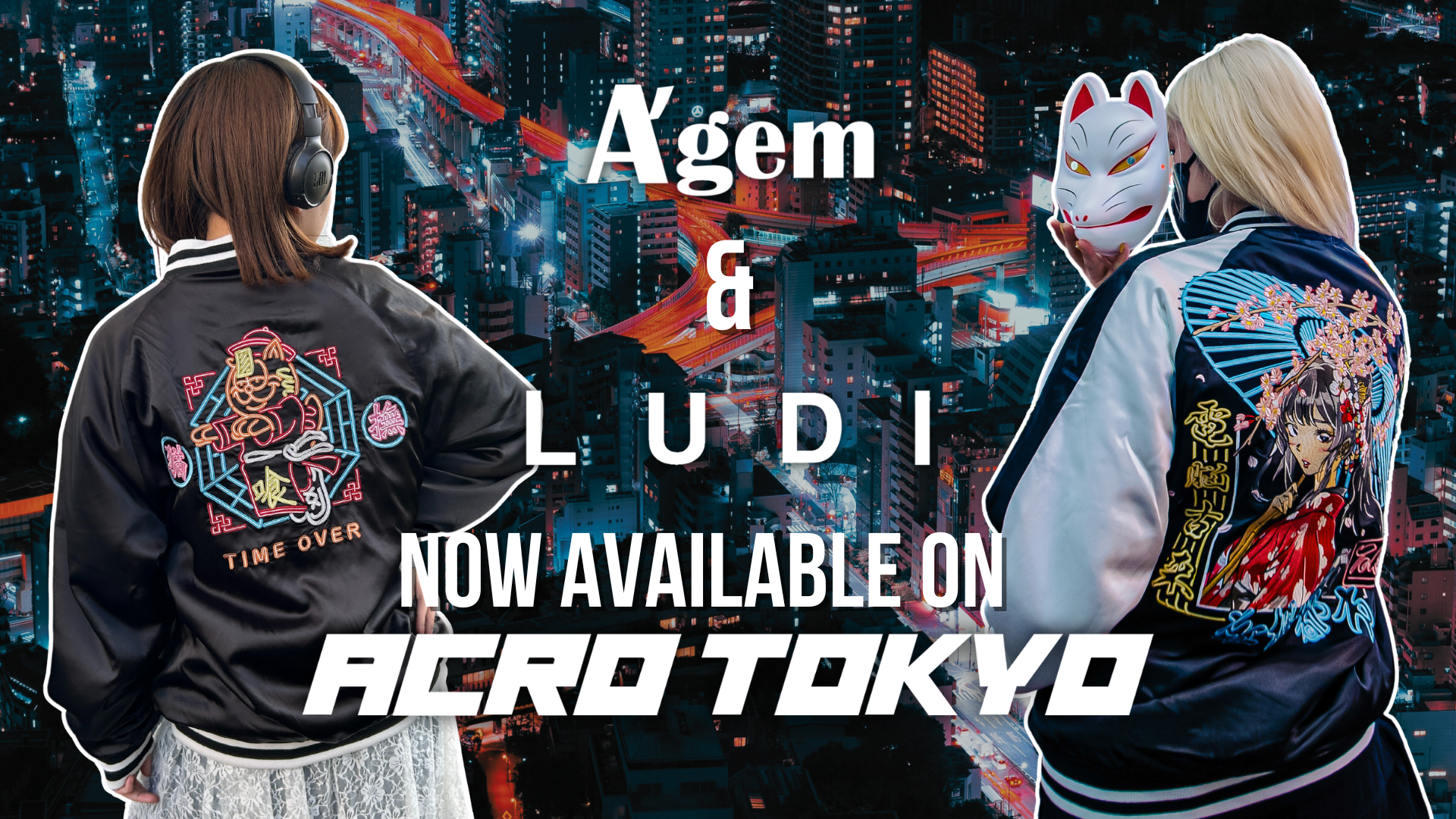 A'gem and LUDI on Acro Tokyo