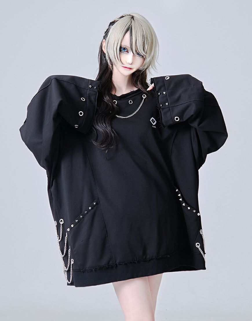 [ililil] A Sweatshirt with a More Minimal Design”