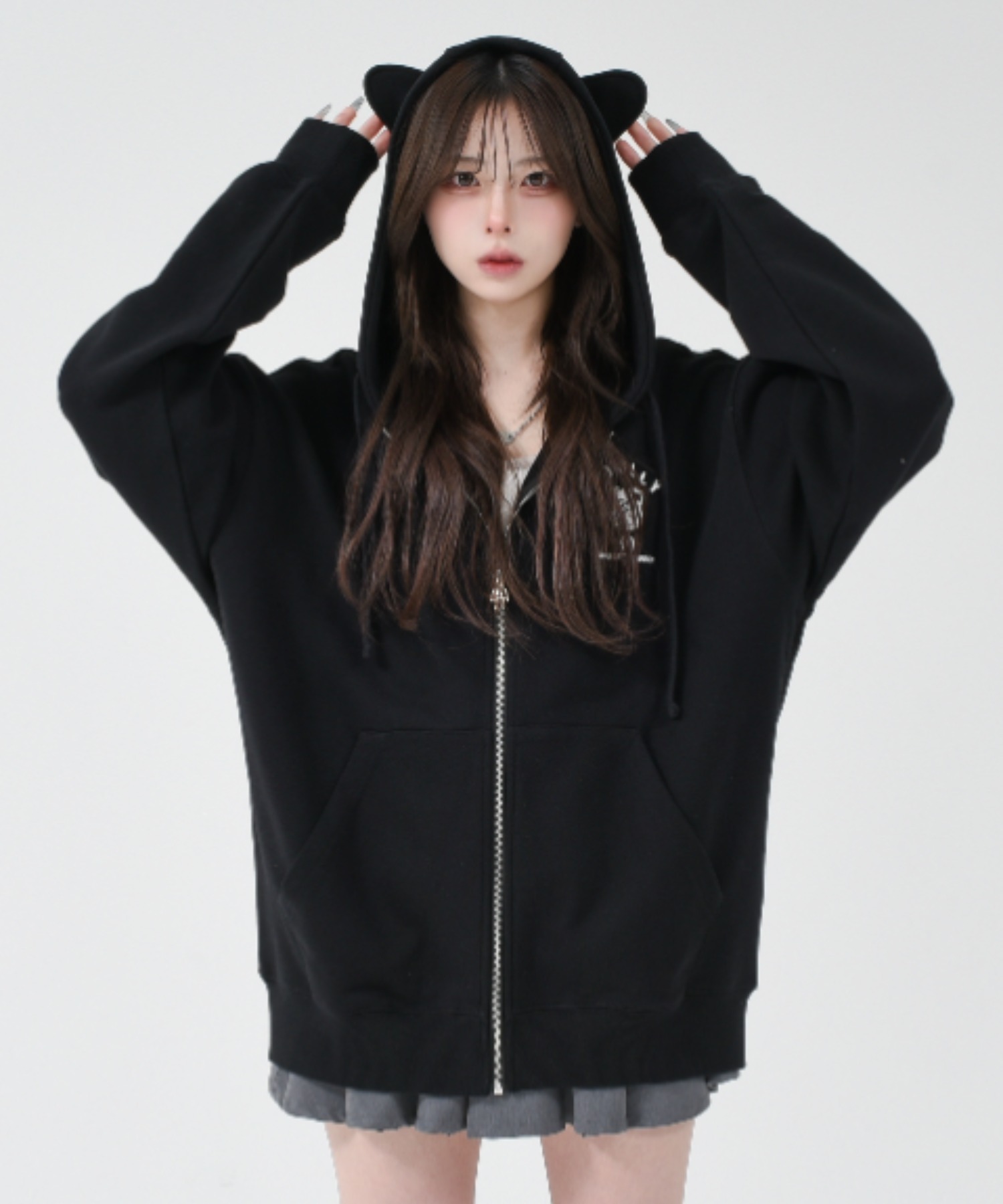 [OY] Playful Odolly Ear Hoodie