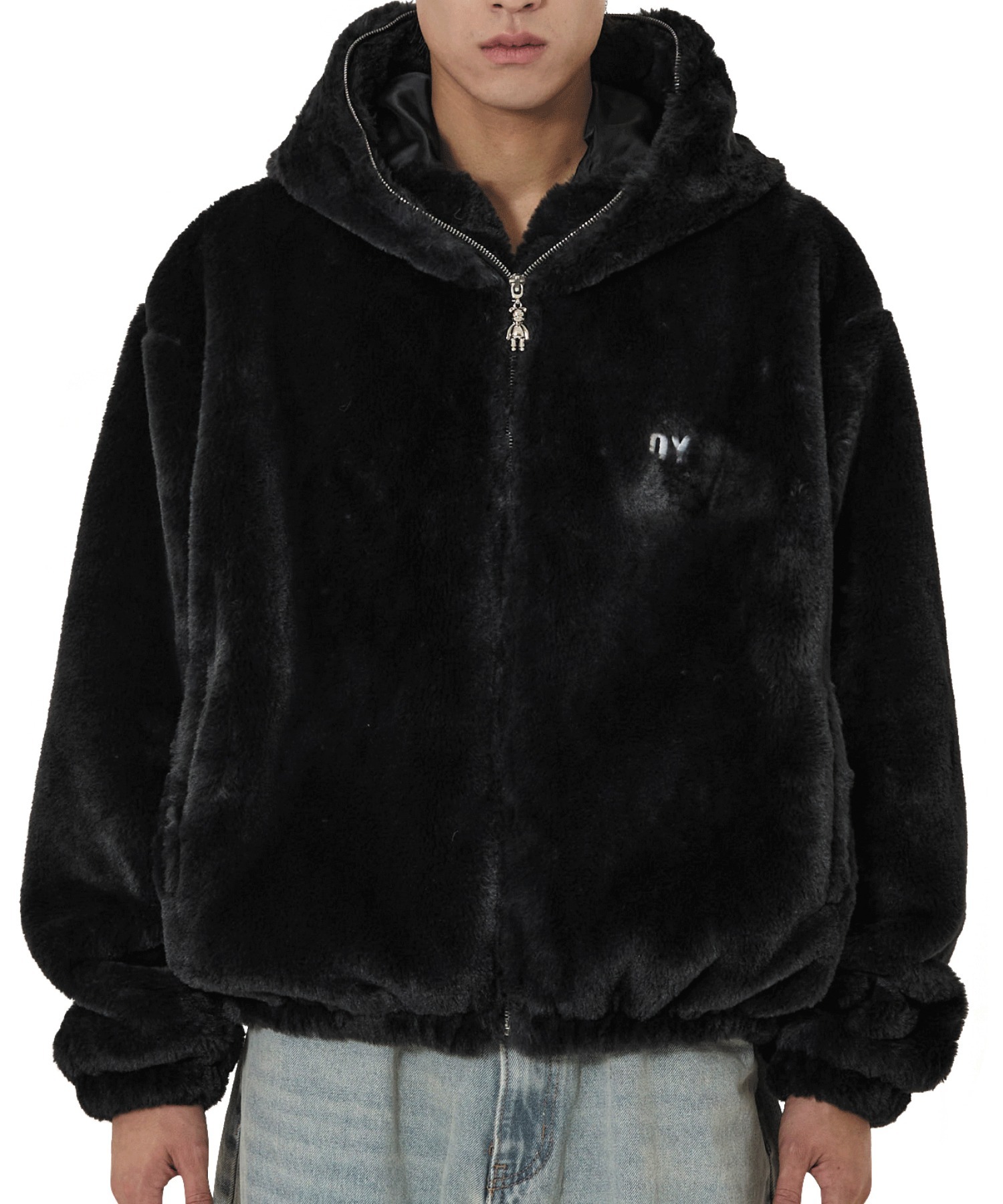 [OY] Dolly Fur Hoodie
