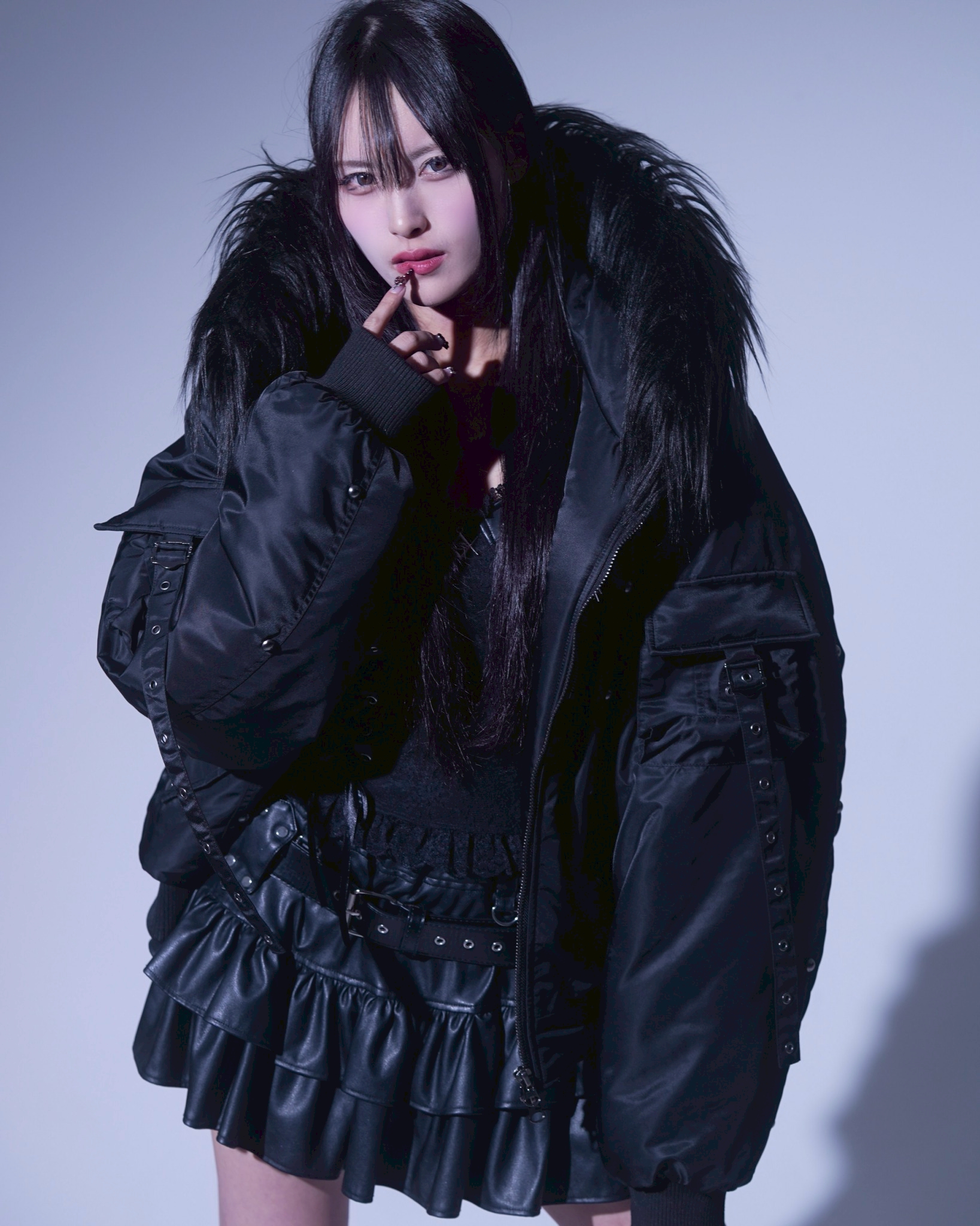 [REFLEM] Studded Nylon N2B Jacket