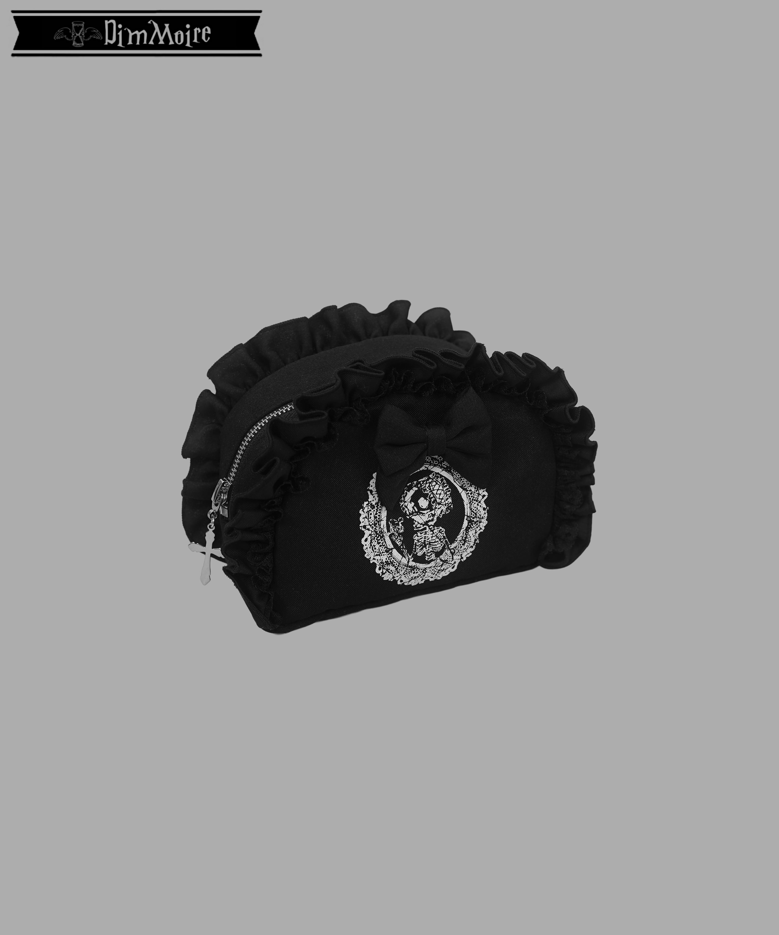 [DimMoire] Baby Skull Frilly Pouch