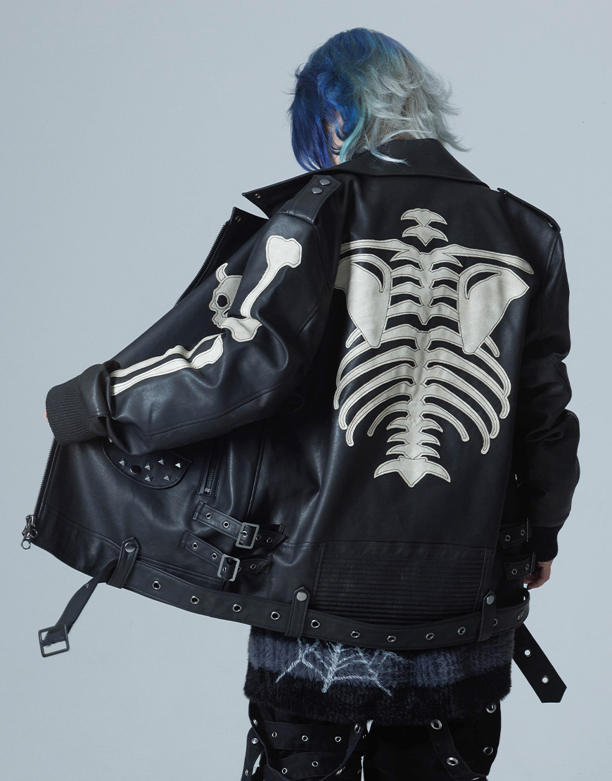 [Gamchu] Processed BORN Double Riders Jacket