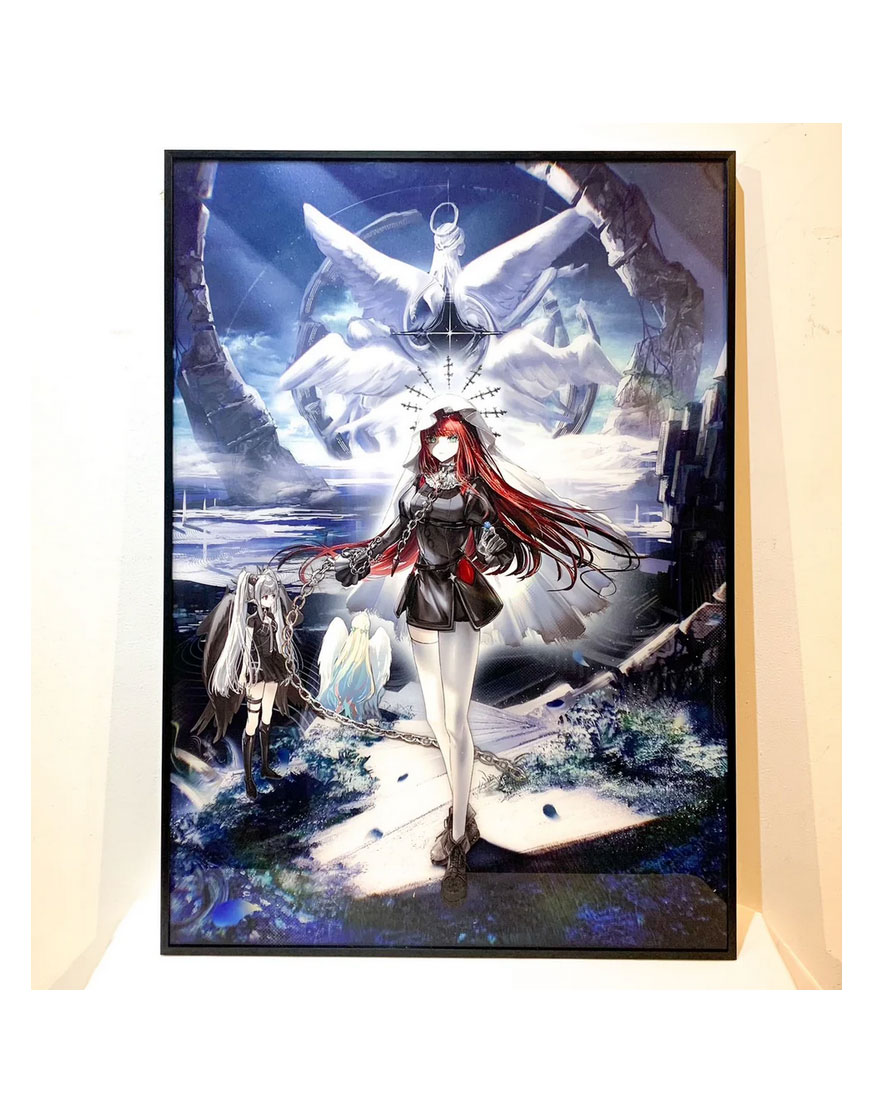 [GALLERY BY ACRO TOKYO] Gawako Collaboration A2 Size Layered Acrylic with Frame