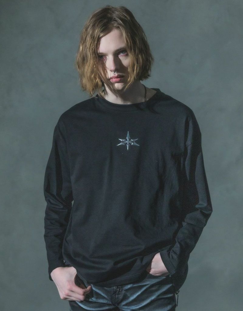 [A:LLIONCE] Emblem Long-Sleeved Tee