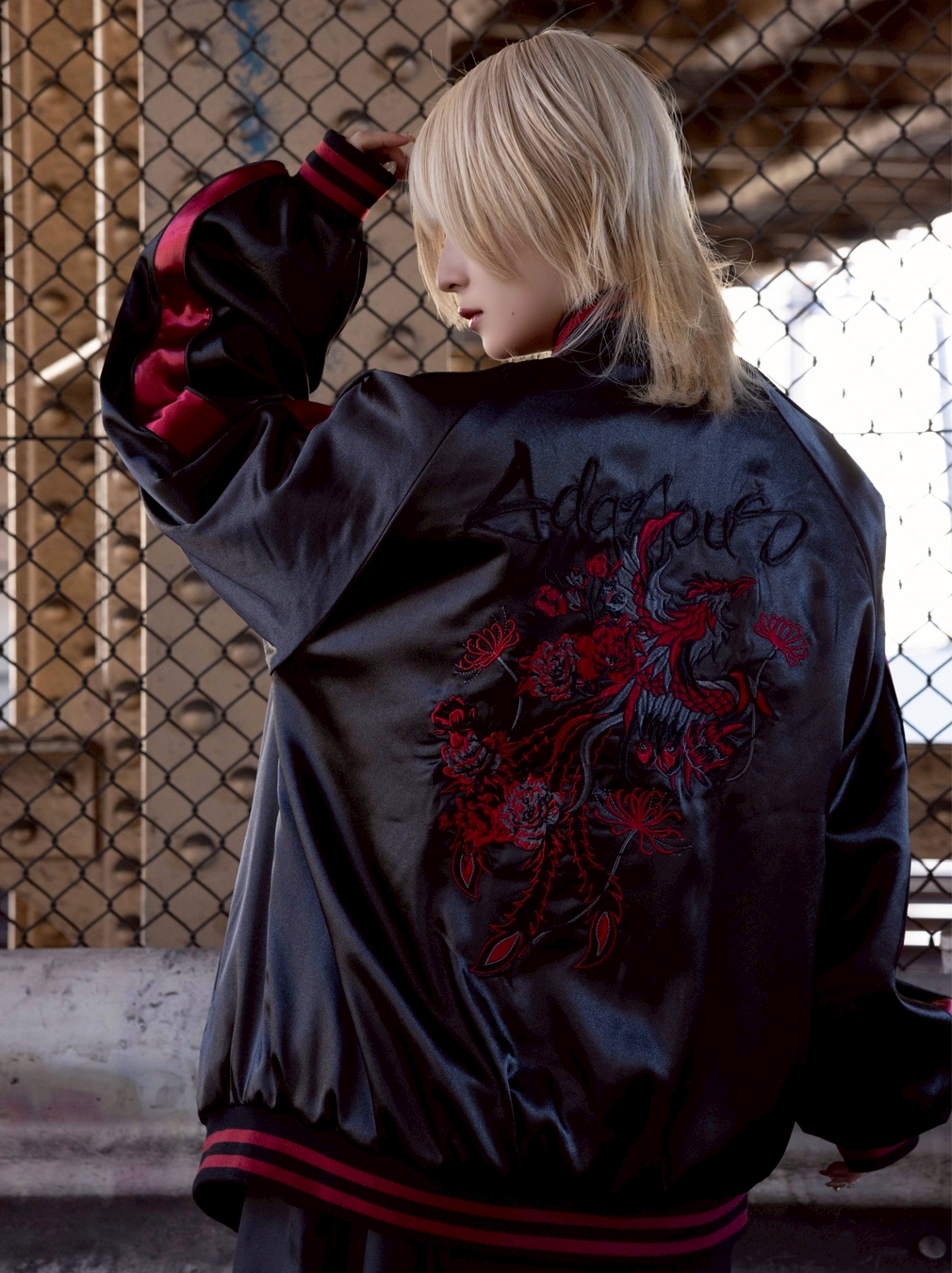 [AdaNous] Fire Deity Souvenir Jacket