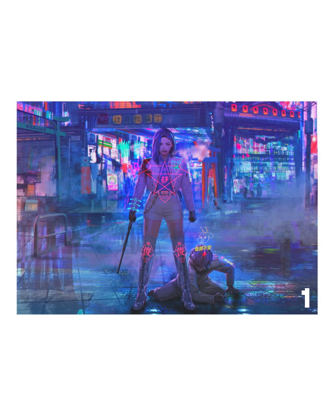 [GALLERY BY ACRO TOKYO] Tomono Rui Matte Coating Poster