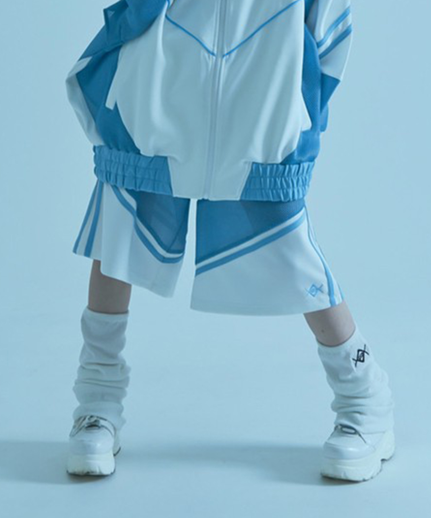 [REFLEM] Mesh Panel Jersey Shorts