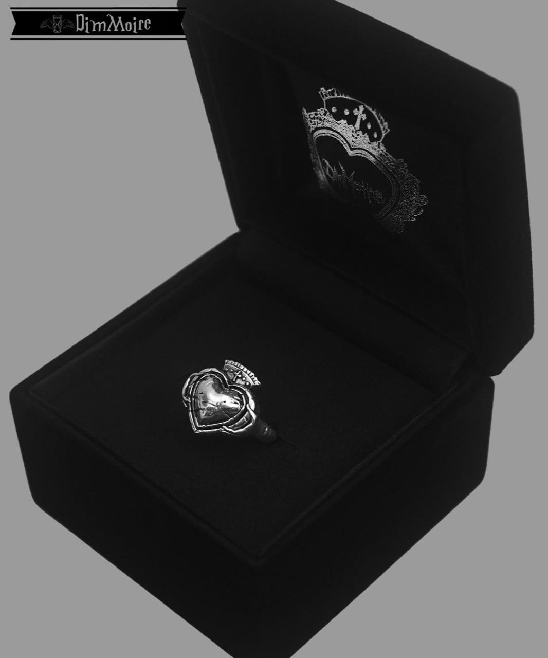 [DimMoire] HeartCore Silver Ring