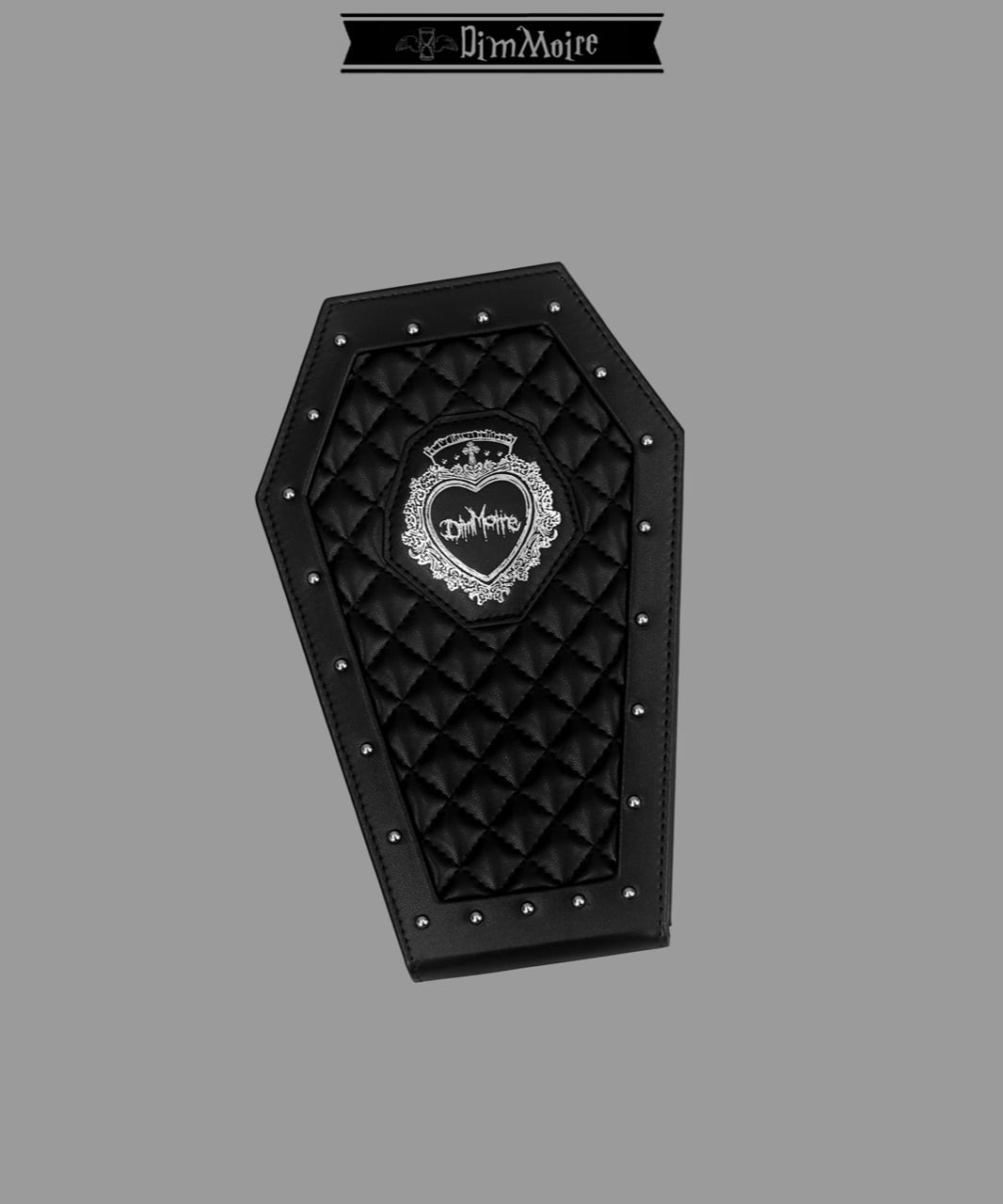 [DimMoire] Quilted Coffin-shaped Mirror