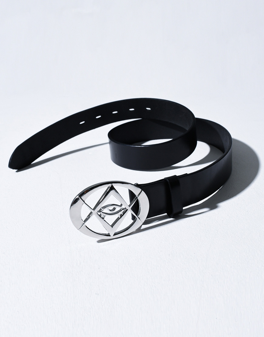 [REFLEM] Oval Logo Belt