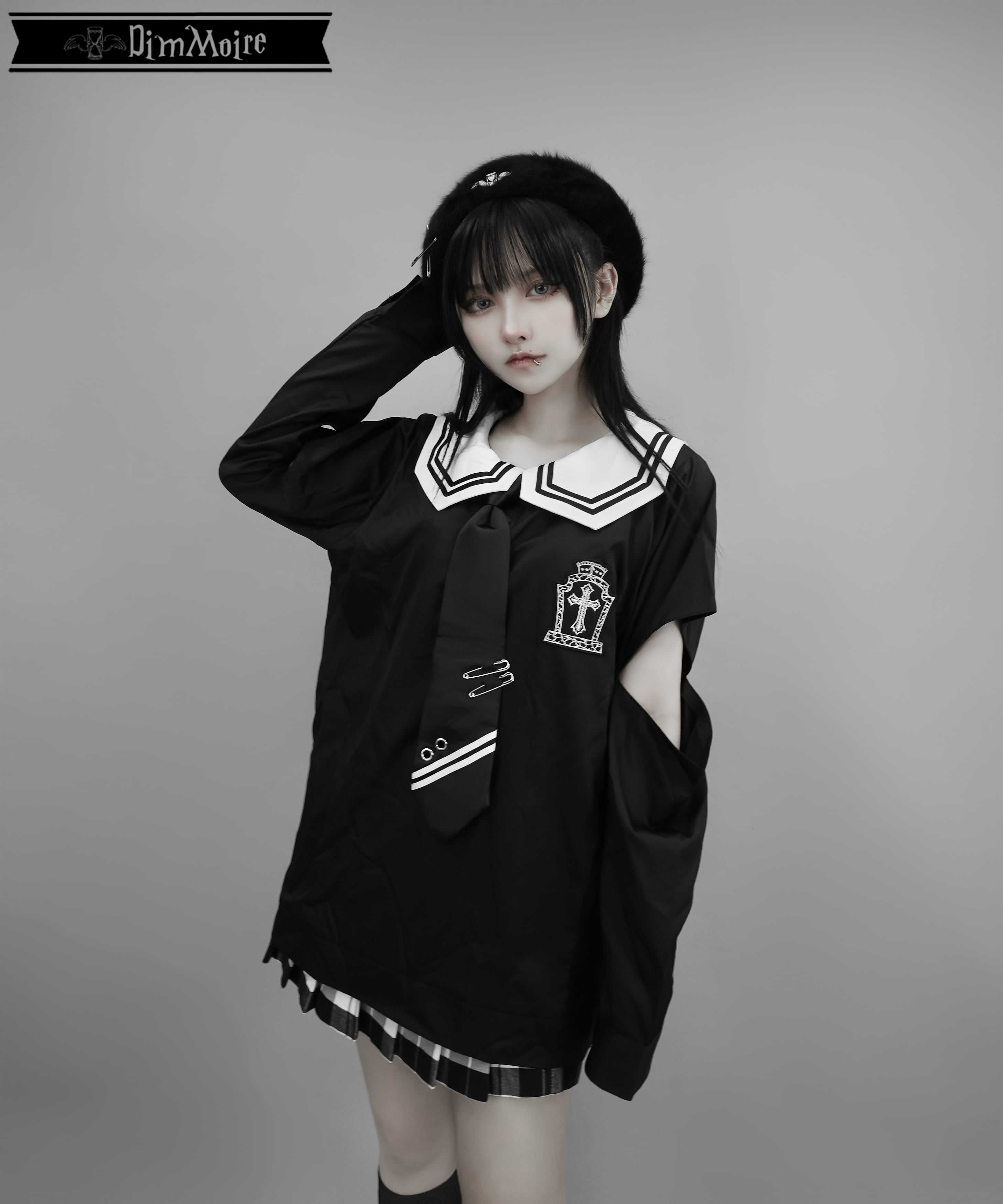 [DimMoire] Gothic Sailor Shirt