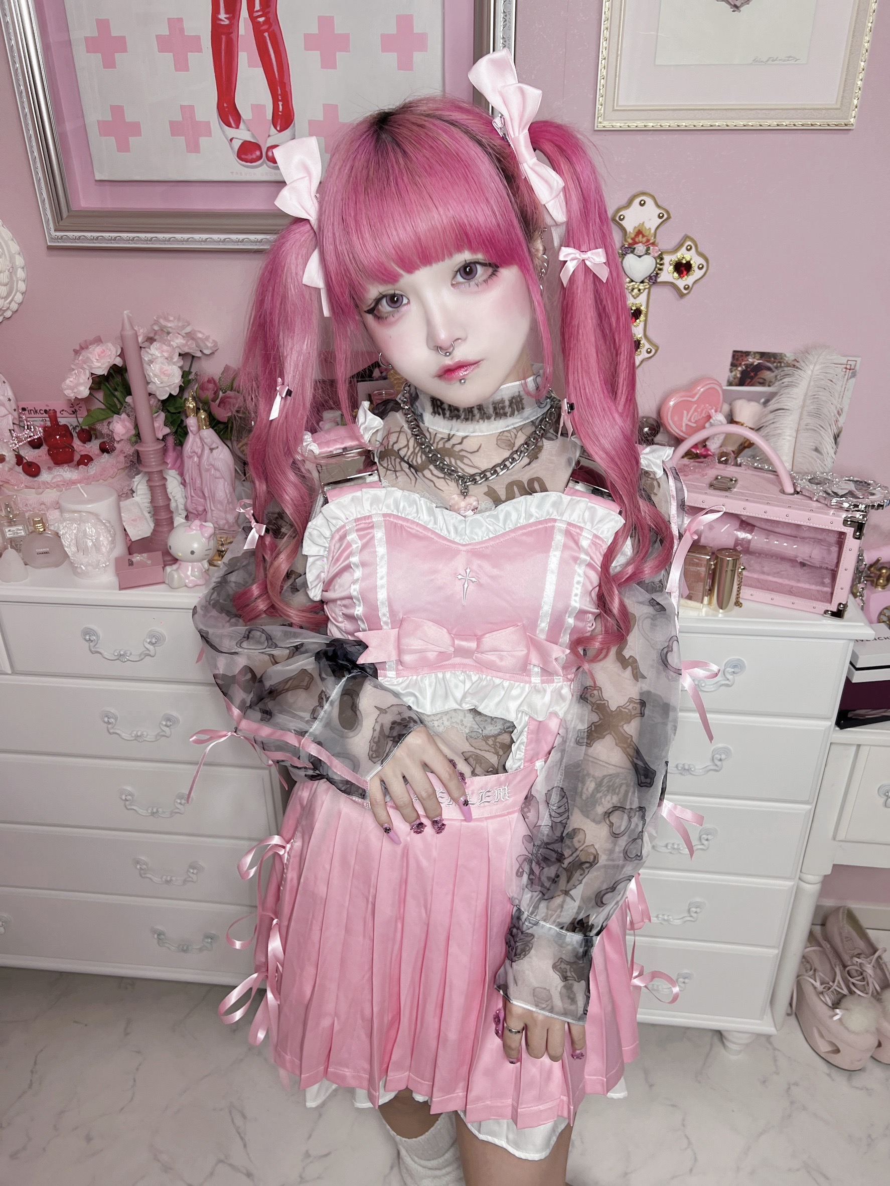 [REFLEM x kuua] Special Collaboration Bustier & Skirt Set