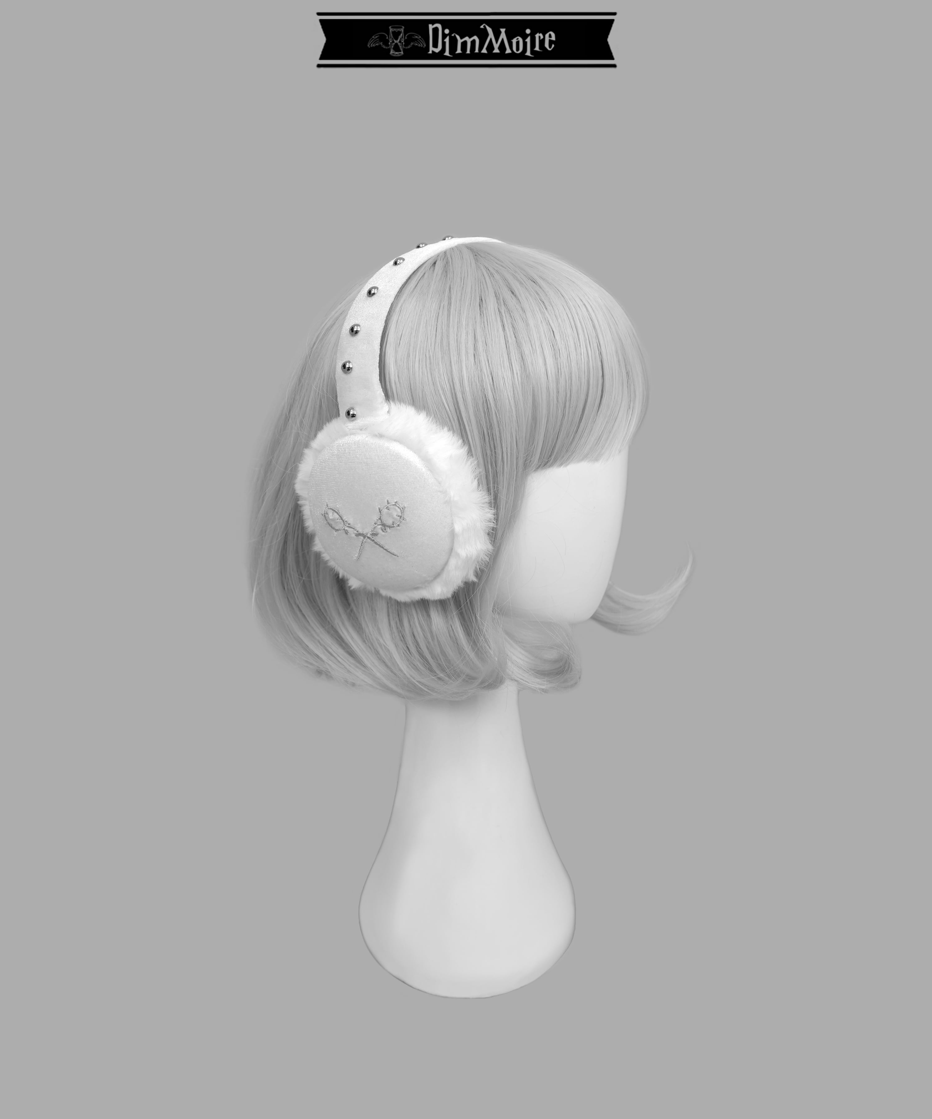 [DimMoire] Embroidered Logo Earmuff