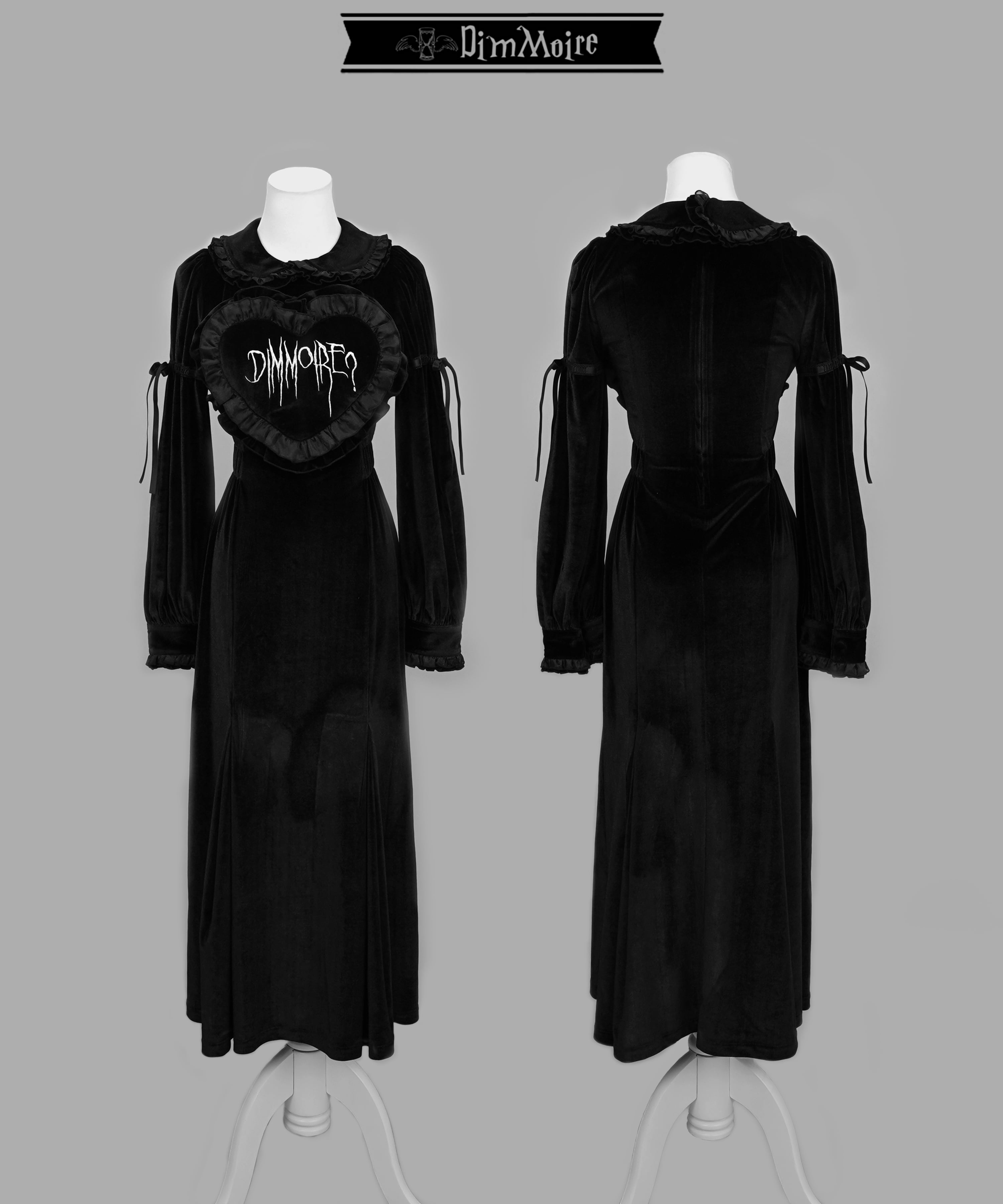 [DimMoire] Gothic Heart Long Dress