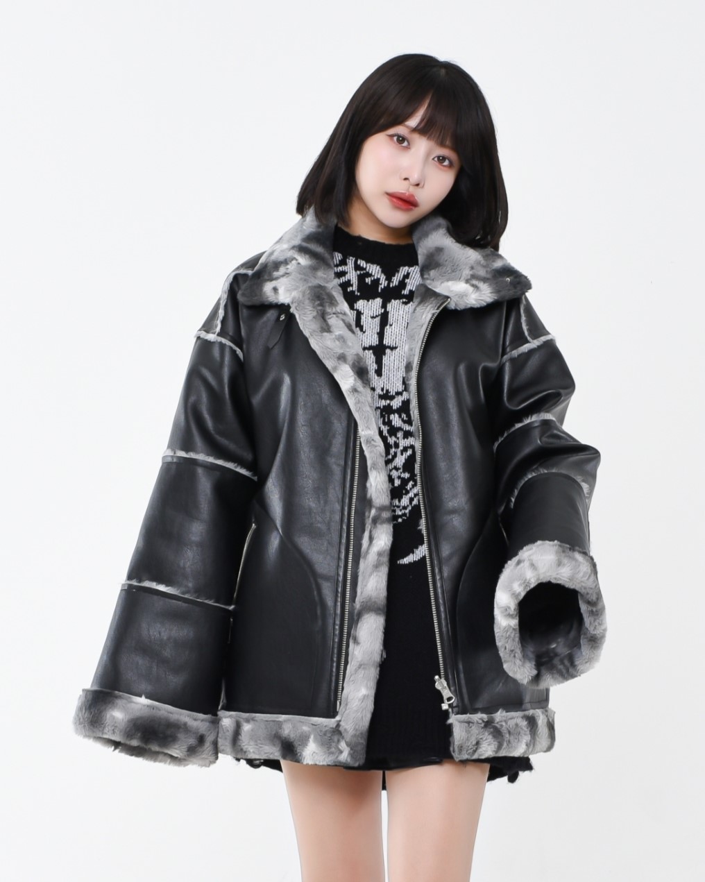 [REFLEM] Reversible Shearling Jacket