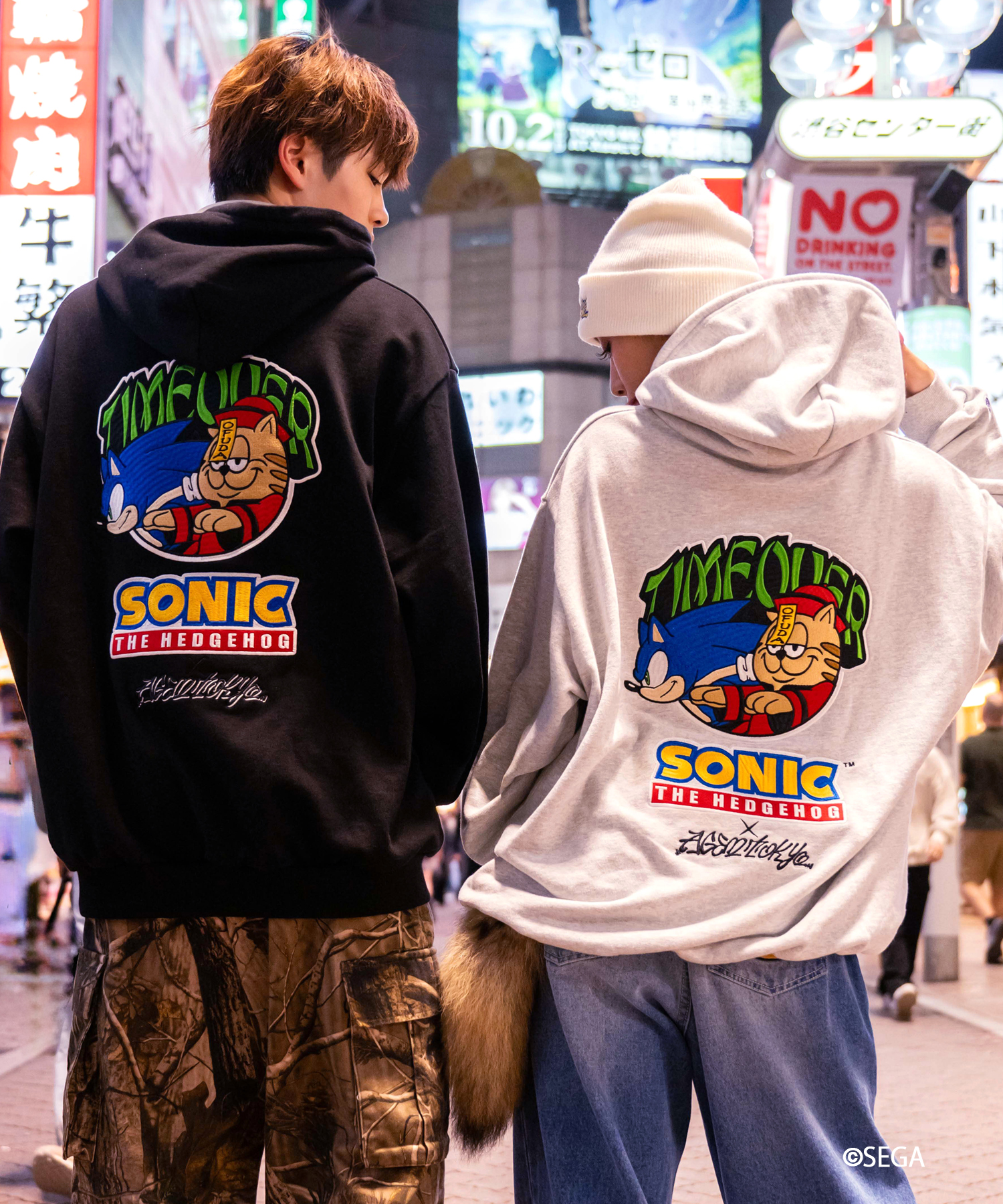 [A'gem] SONIC Collab. Pullover Hoodie