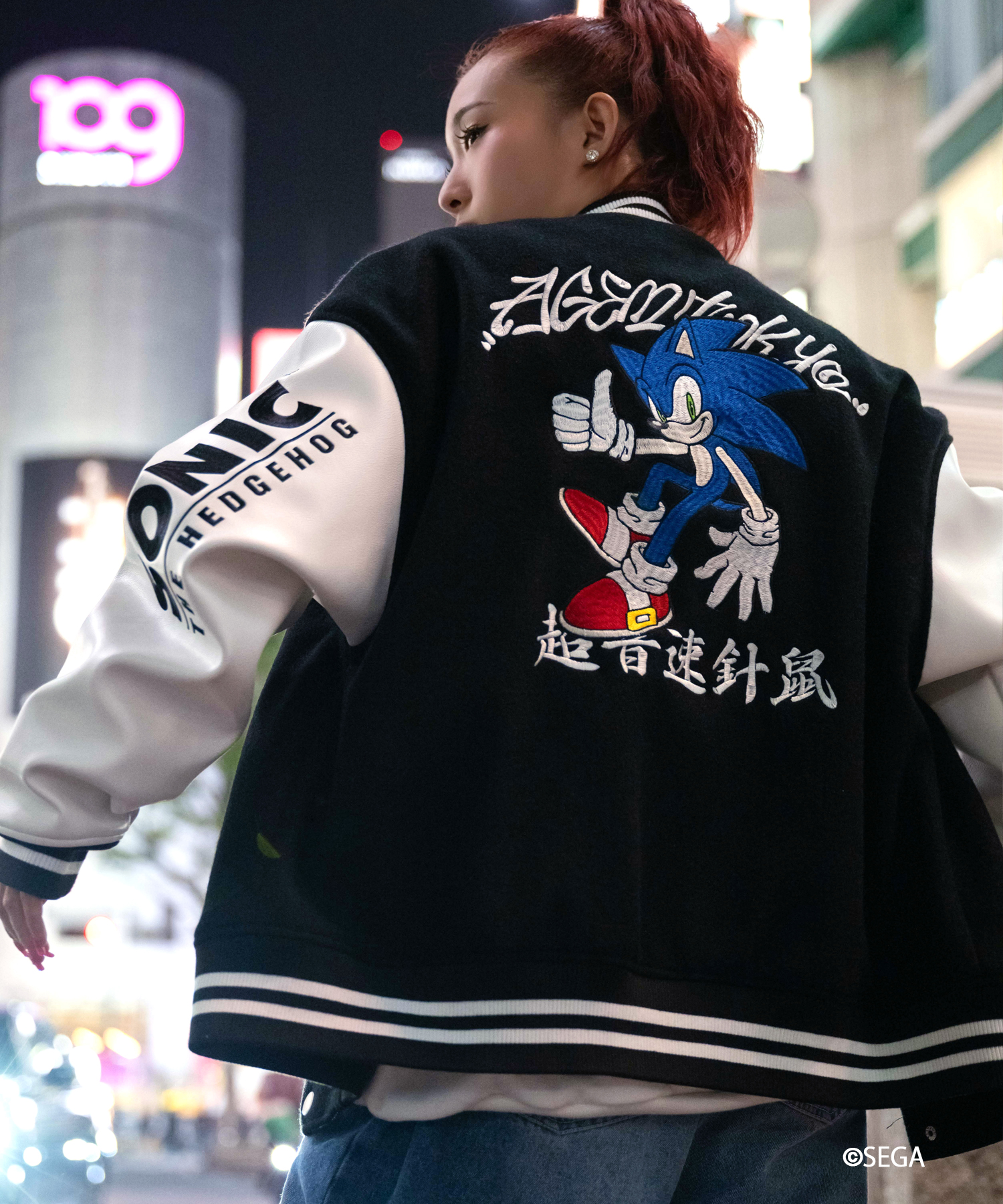 [A'gem] SONIC Collaboration Stadium Jacket