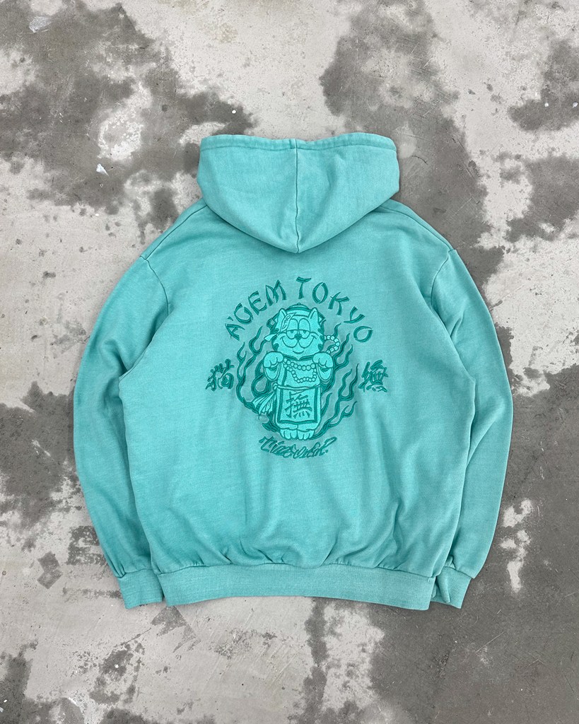 [A'gem] Cat Jiangshi Zip-Up Hoodie