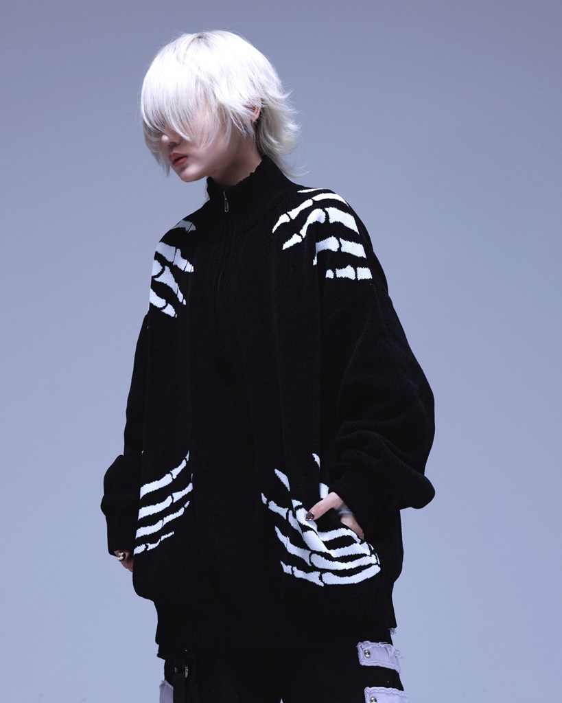 [Gamchu] Hidden in Gentle Darkness, Comfortable Bones and Spine Knit