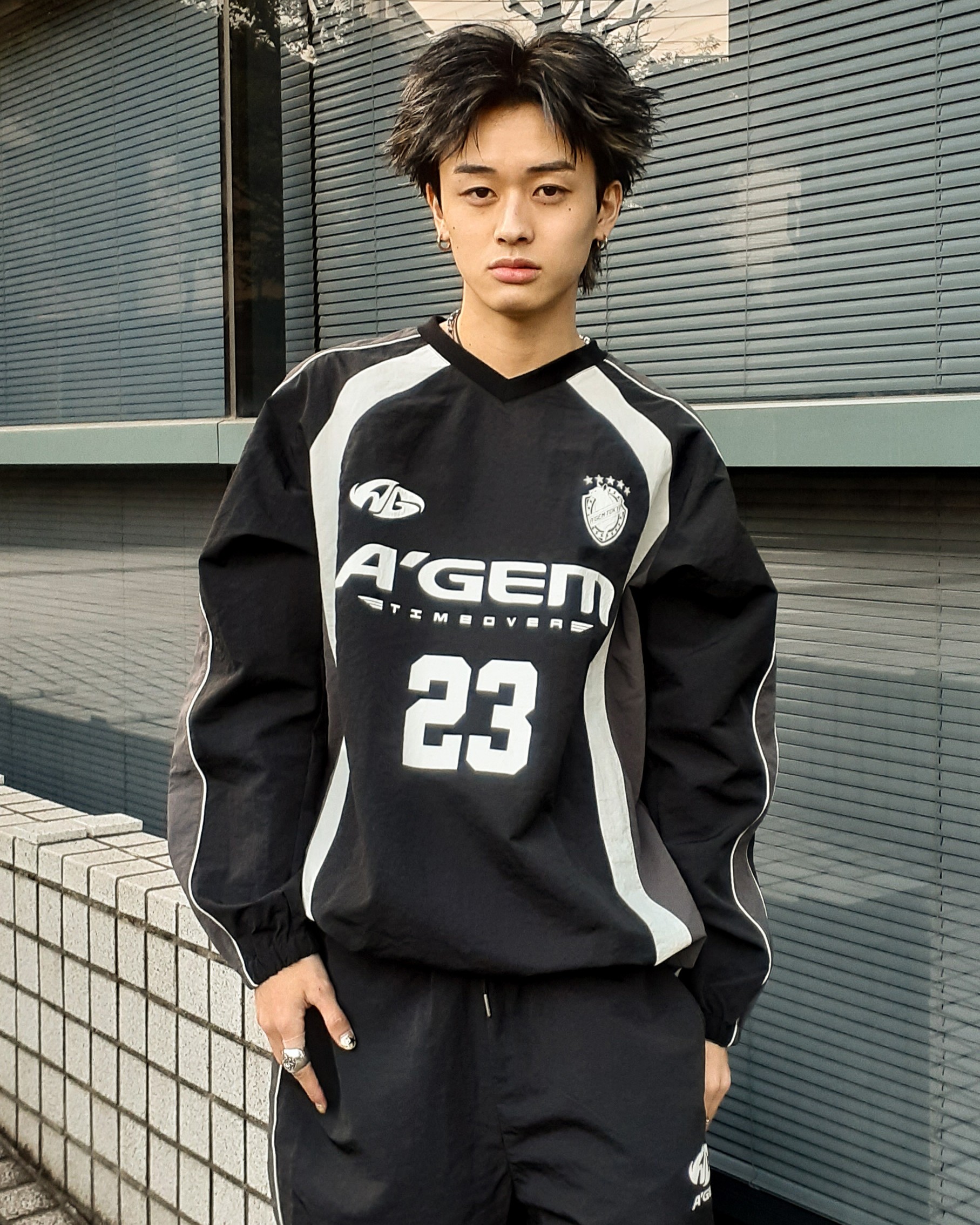 [A'gem] Athletic Pullover