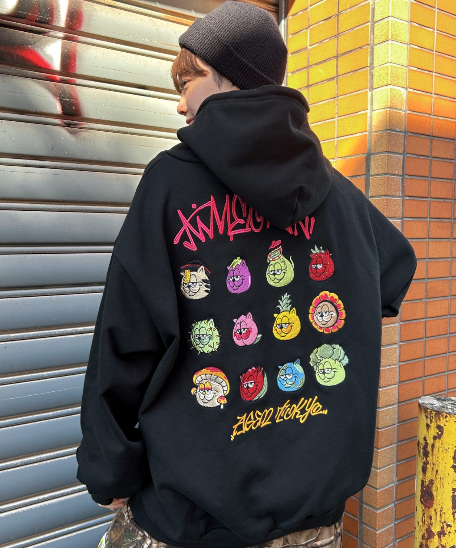 [A'gem] NekoCAT Icon Pullover Hoodie