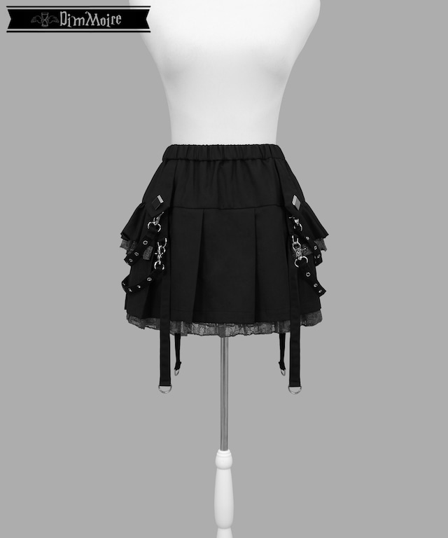 [DimMoire] Gothic Design Mini Skirt