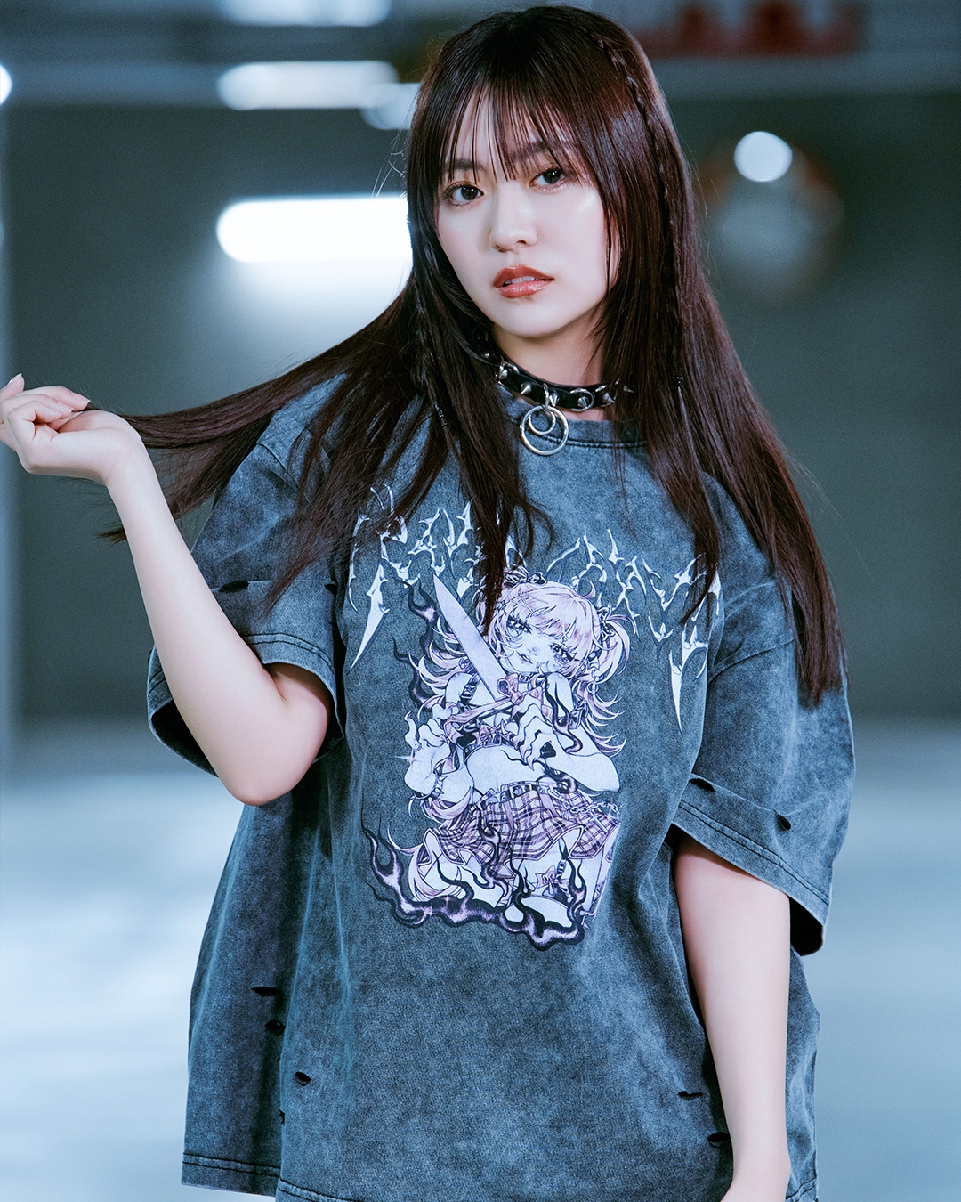 [TRAVAS TOKYO] Illustration Printed T-Shirt