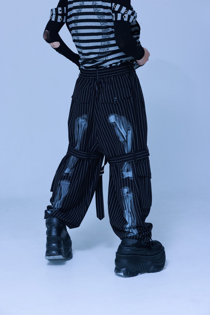 [Gamchu] "My Bones are Totally Worn Out" X-Ray Balloon Pants