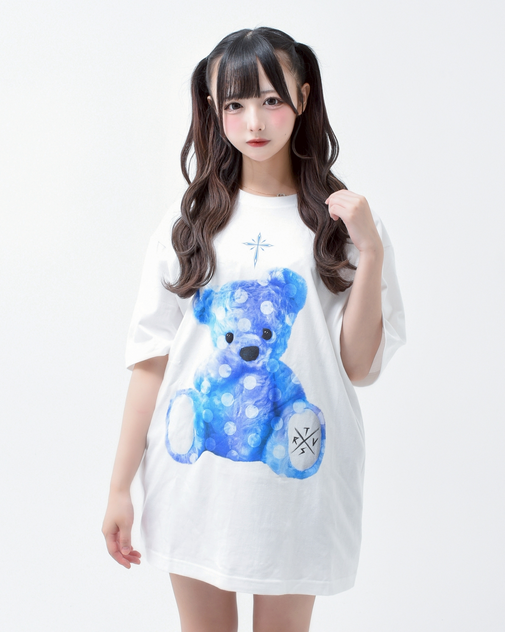 [TRAVAS TOKYO] Polka Dot Bear Print