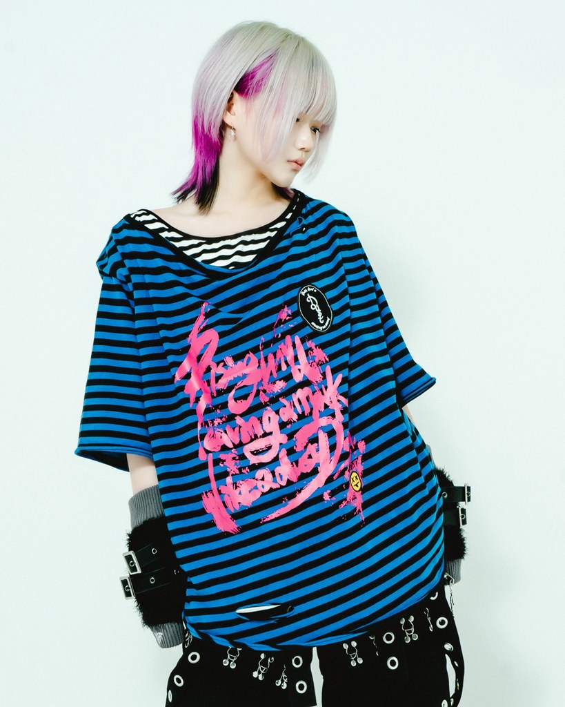 [DustDevil] Fake-Layered Drape Tee